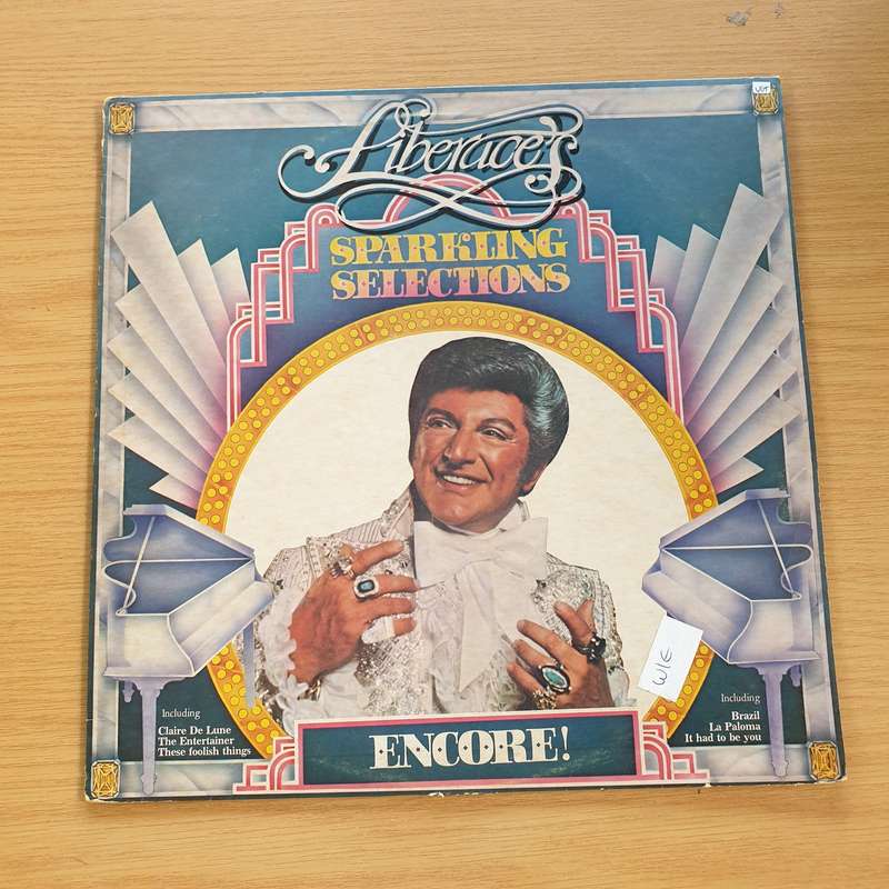 Liberace  Sparkling Selections - Encore   Vinyl LP Record (VG+)