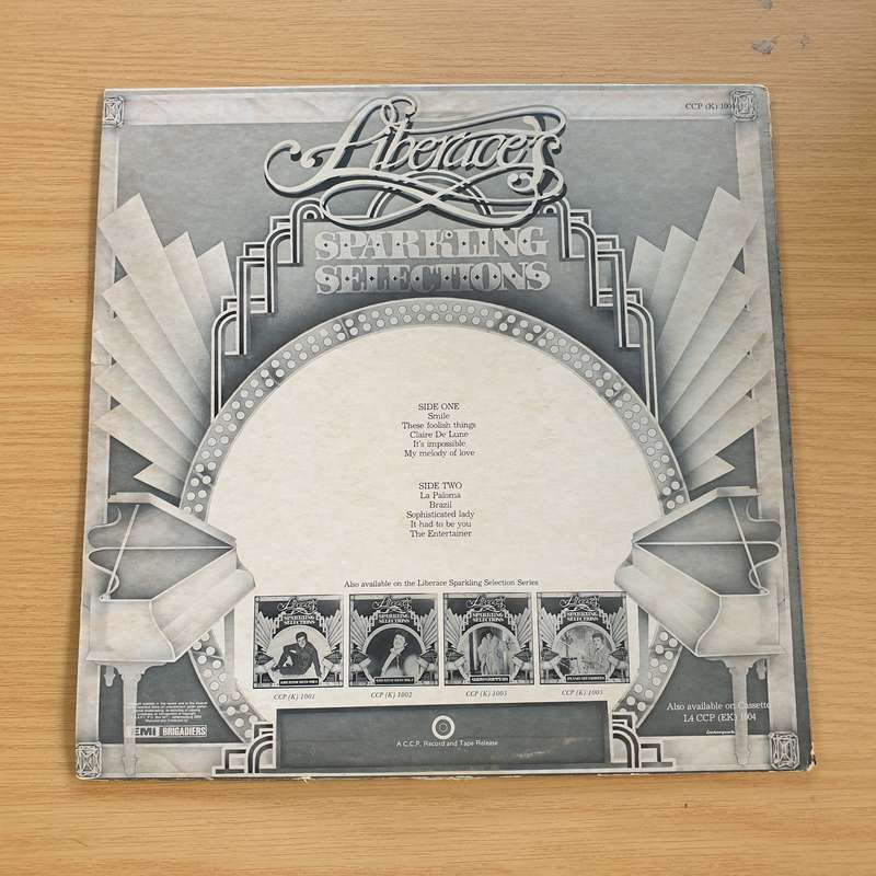 Liberace  Sparkling Selections - Encore   Vinyl LP Record (VG+)