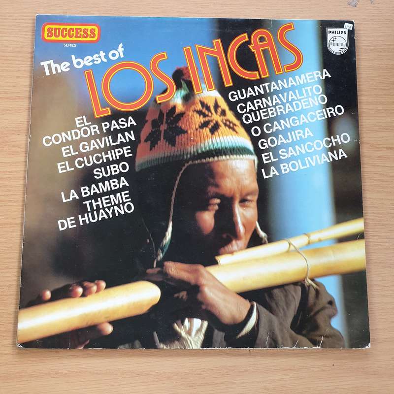 Los Incas  The Best of - Vinyl LP Record (VG+)