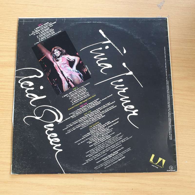 Tina Turner  Acid Queen - Vinyl LP Record (VG+)