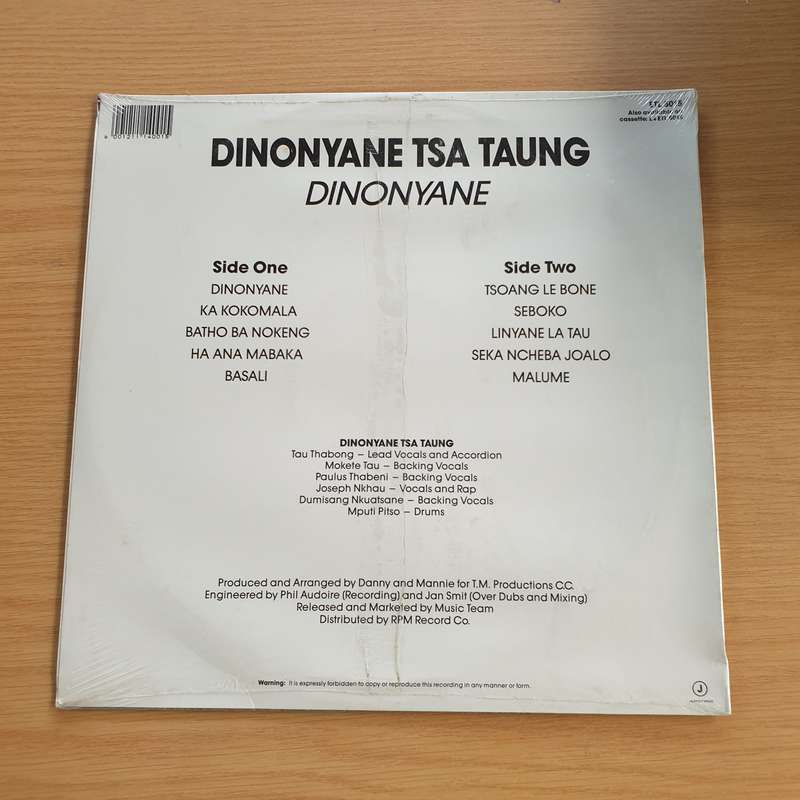 Dinonyane Tsa Taung - Dinonyane -  Vinyl LP Record - Sealed