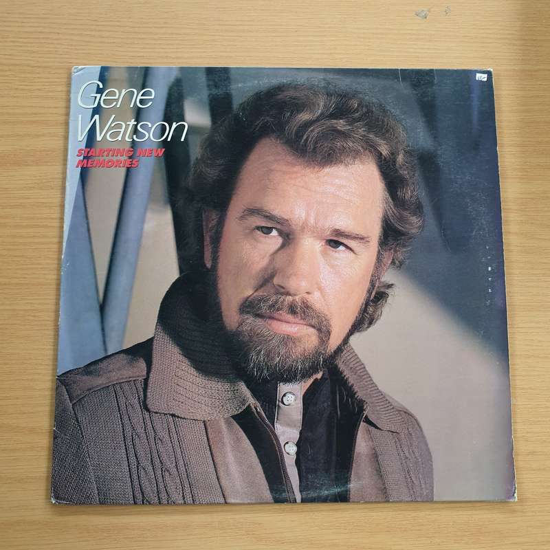 Gene Watson  Starting New Memories  - Vinyl LP Record (VG+)