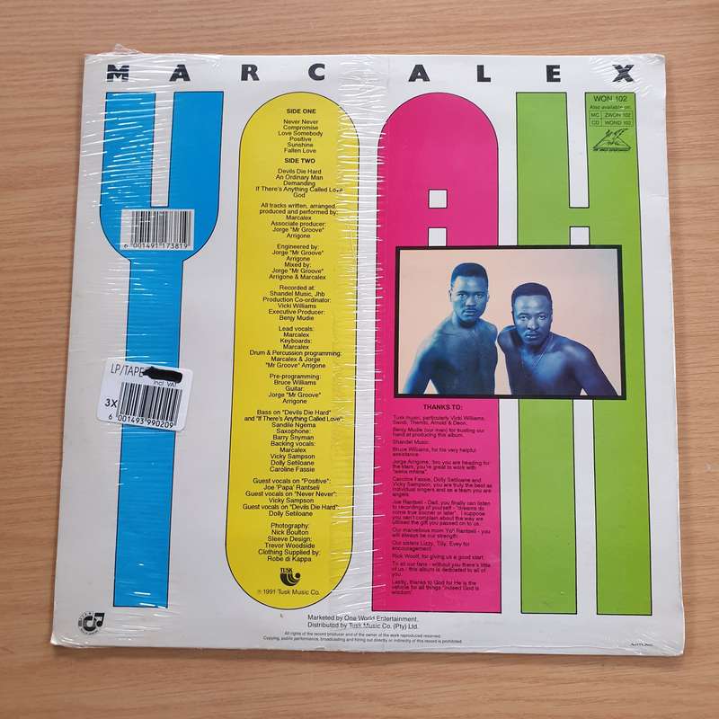 MarcAlex  Yeah -  Vinyl LP Record - Sealed (Marc Alex)