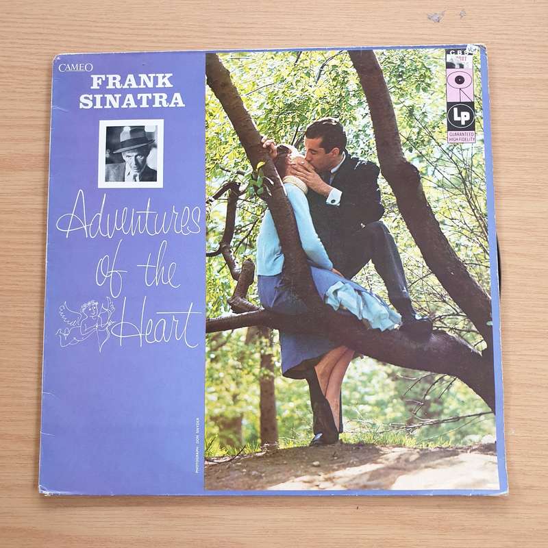 Frank Sinatra  Adventures Of The Heart  - Vinyl LP Record (VG+)