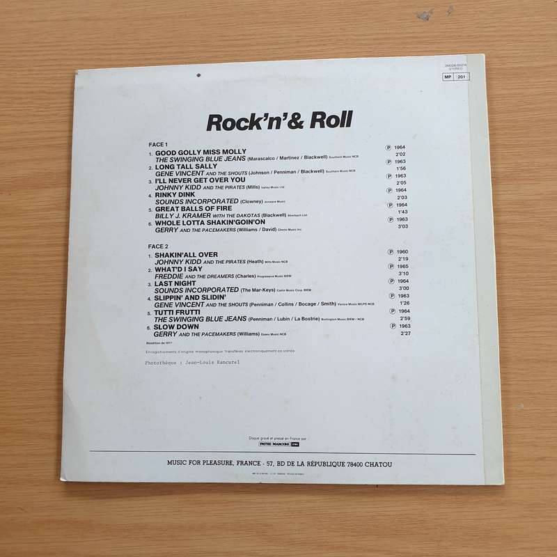 Les Plus Grands Noms Du Rock  - Vinyl LP Record (VG+)