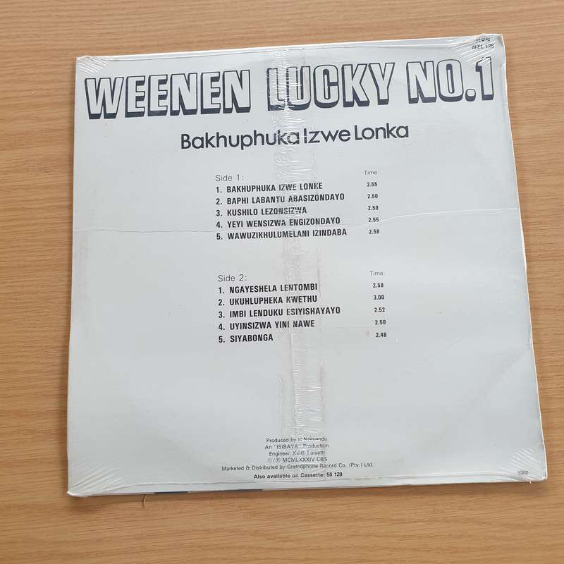 Weenen Lucky No 1 - Vinyl LP Record - Sealed