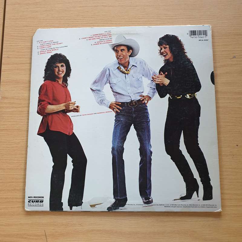 The Whites  Whole New World   Vinyl LP Record (VG+)