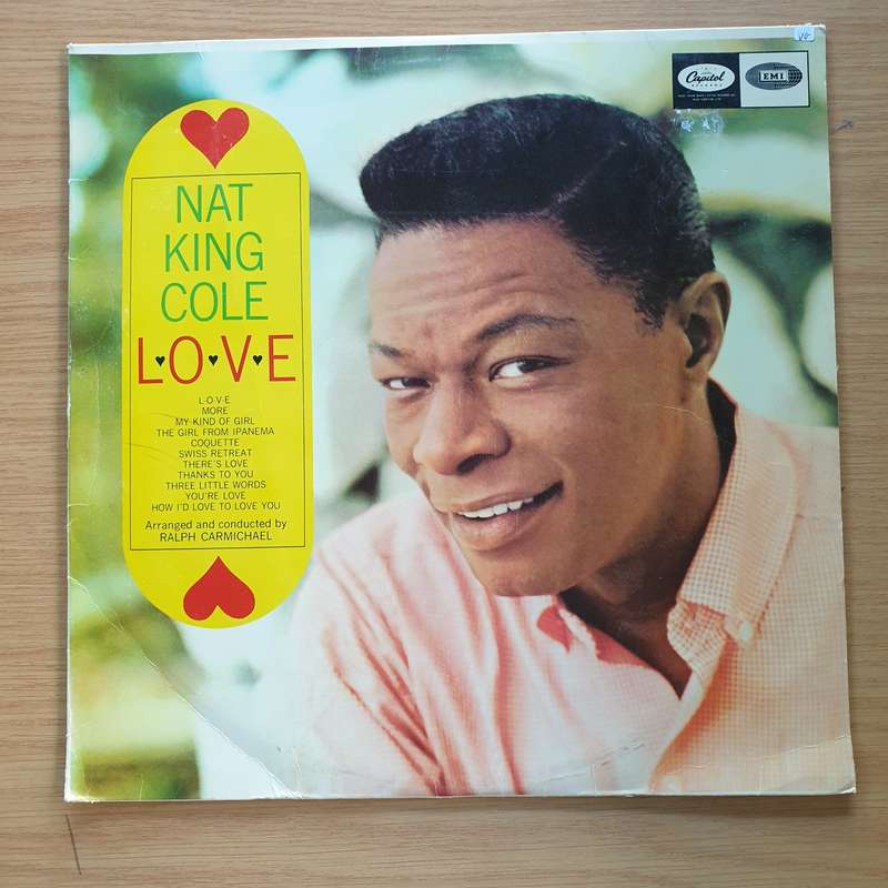 Nat King Cole - Love  - Vinyl LP Record  (VG)