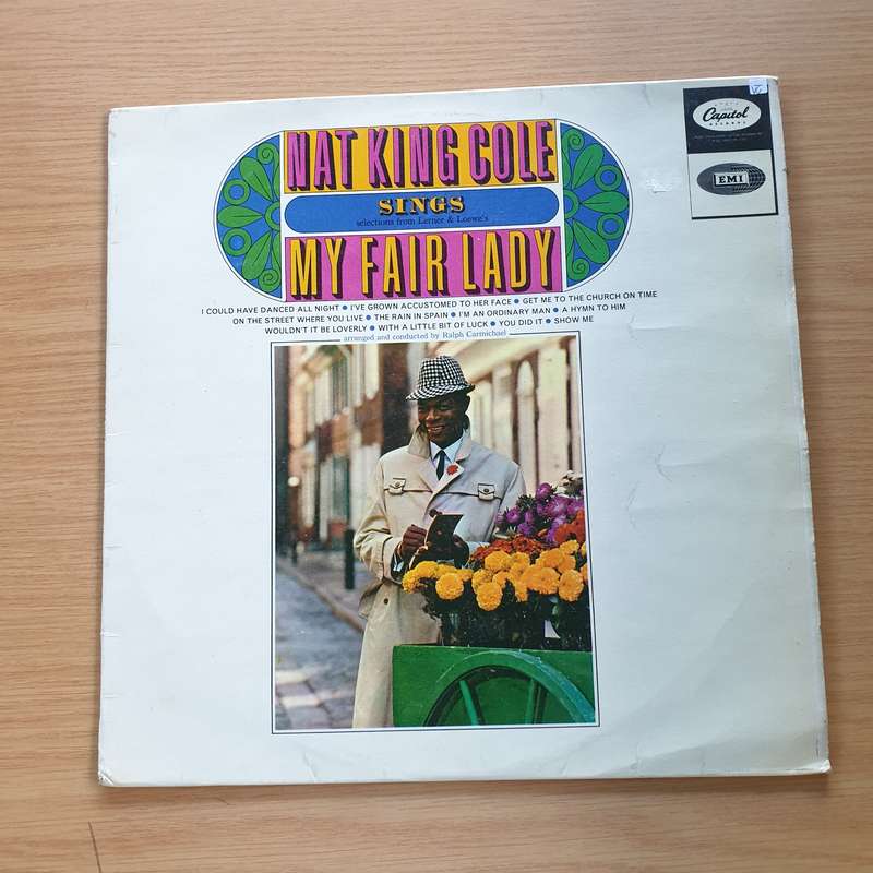 Nat King Cole  Nat King Cole Sings My Fair Lady - Vinyl LP Record  (VG-)