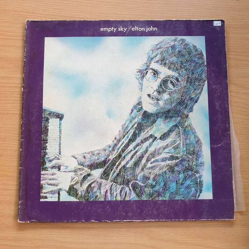 Elton John  Empty Sky (Germany) - Vinyl LP Record  (VG)
