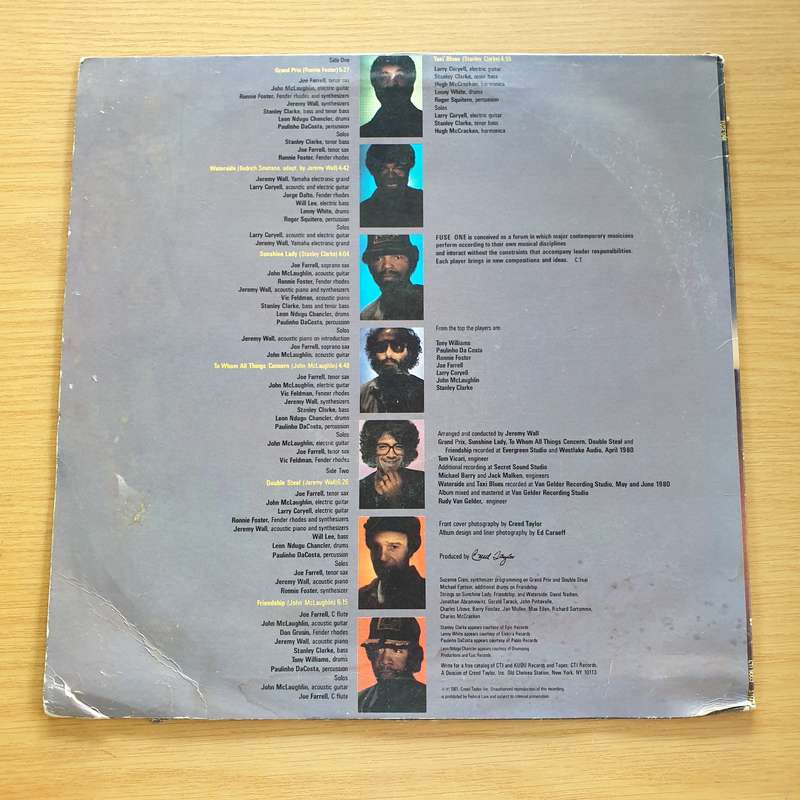 Fuse One  Fuse One - Vinyl LP Record - Very-Good+ Quality (VG+) (verygoodplus)