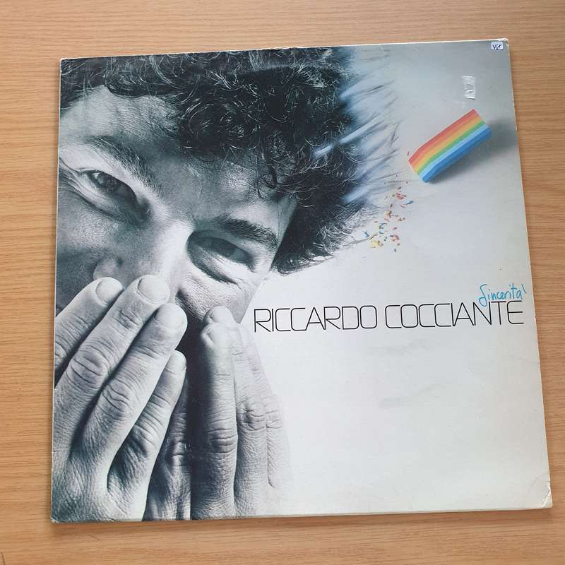 Riccardo Cocciante  Sincerità  Vinyl LP Record (VG+)