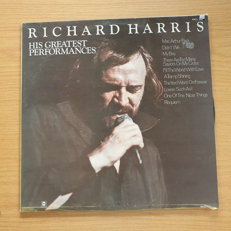 Richard Harris - His Greatest Performances  Vinyl LP Record (VG+)