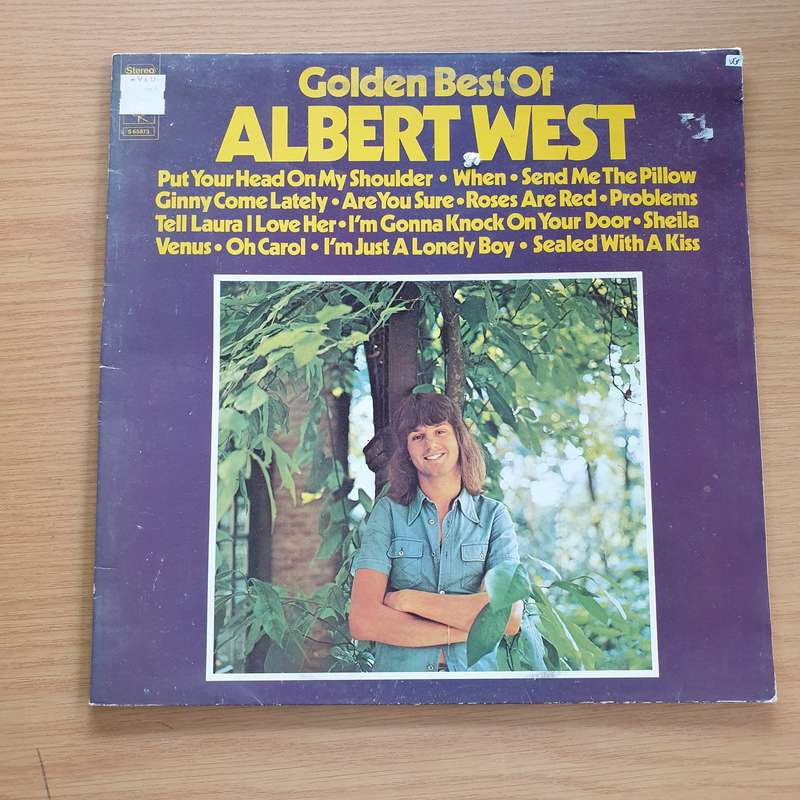 Albert West  Golden Best Of Albert West  Vinyl LP Record (VG+)
