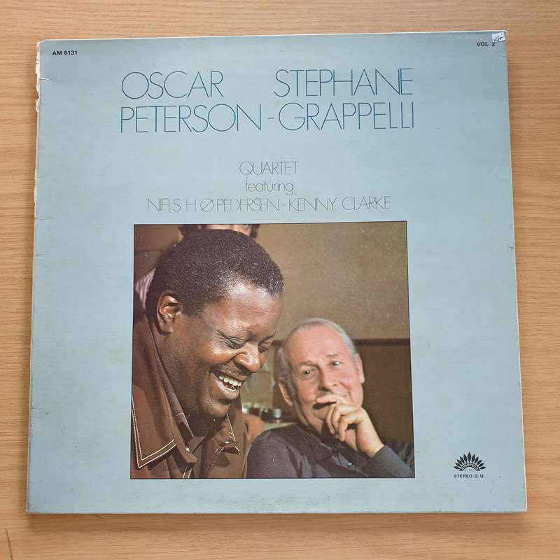 Oscar Peterson - Stephane Grappelli Quartet  Vol. 2  Vinyl LP Record (VG+)