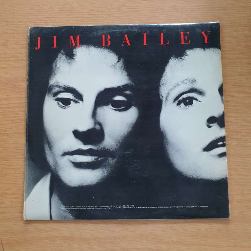 Jim Bailey  Jim Bailey  Vinyl LP Record  (VG)
