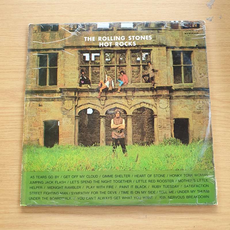 The Rolling Stones  Hot Rocks - Double Vinyl LP Record  (VG-)