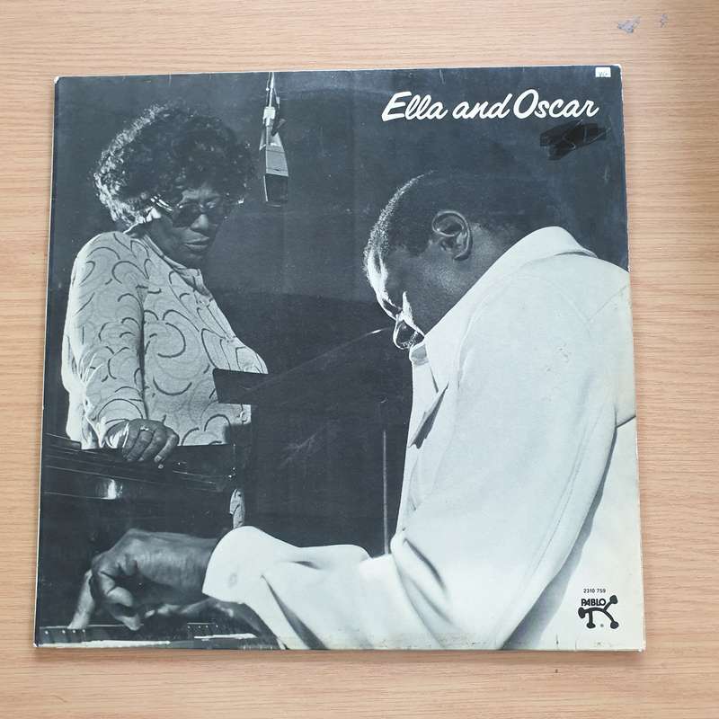 Ella Fitzgerald & Oscar Peterson  Ella And Oscar - Vinyl LP Record  (VG)