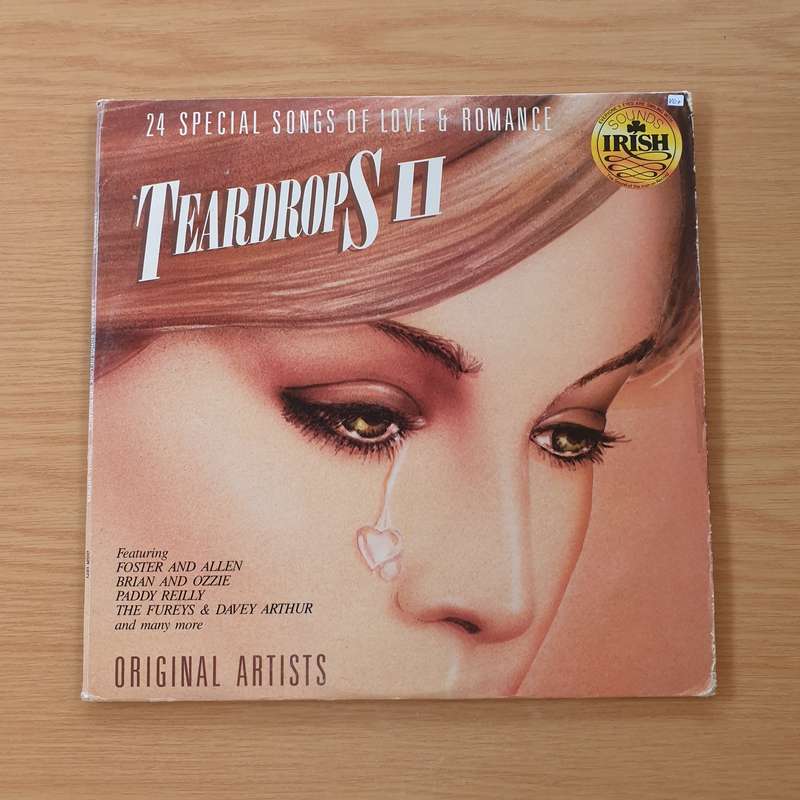 Teardrops II - Original Artists - 24 Special Songs of Love & Romance - Vinyl LP Record  (VG+)