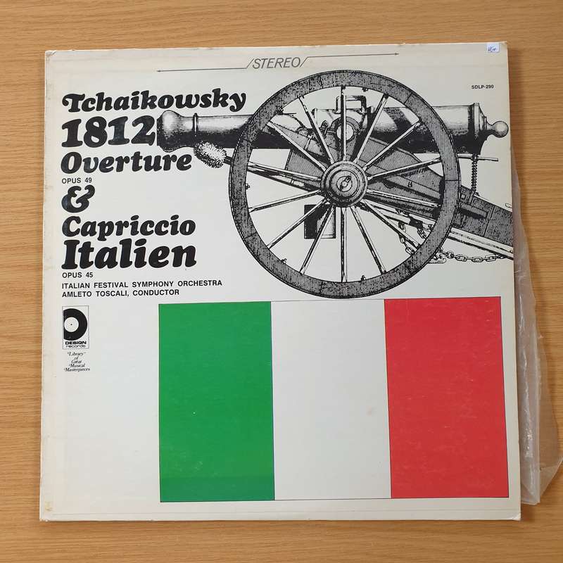 Tchaikowsky - 1812 Overture & Capriccio Italien  Italian Festival Symphony Orchestra, Amleto T...