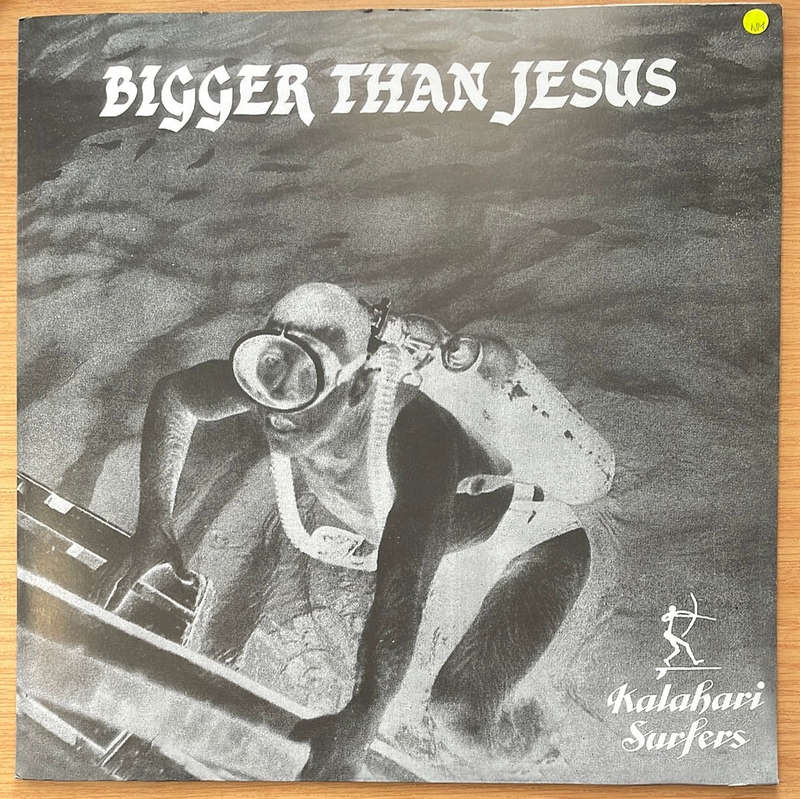 Kalahari Surfers  Bigger Than Jesus - Vinyl LP Record - Near Mint Quality (NM)