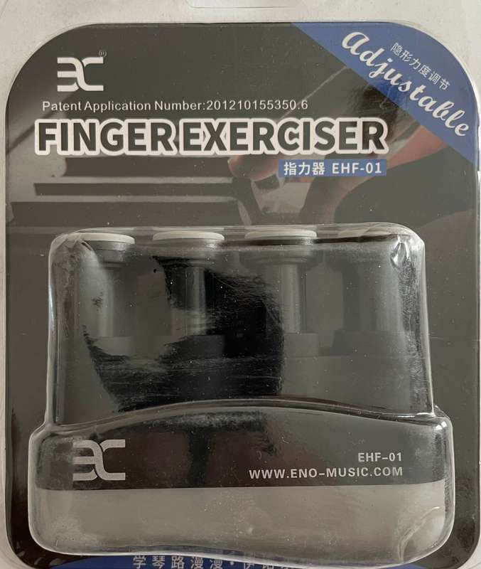 Eno-Music  - EHF-01 - Finger Force Exerciser for Guitar Practice Tension Adjustable for each fing...