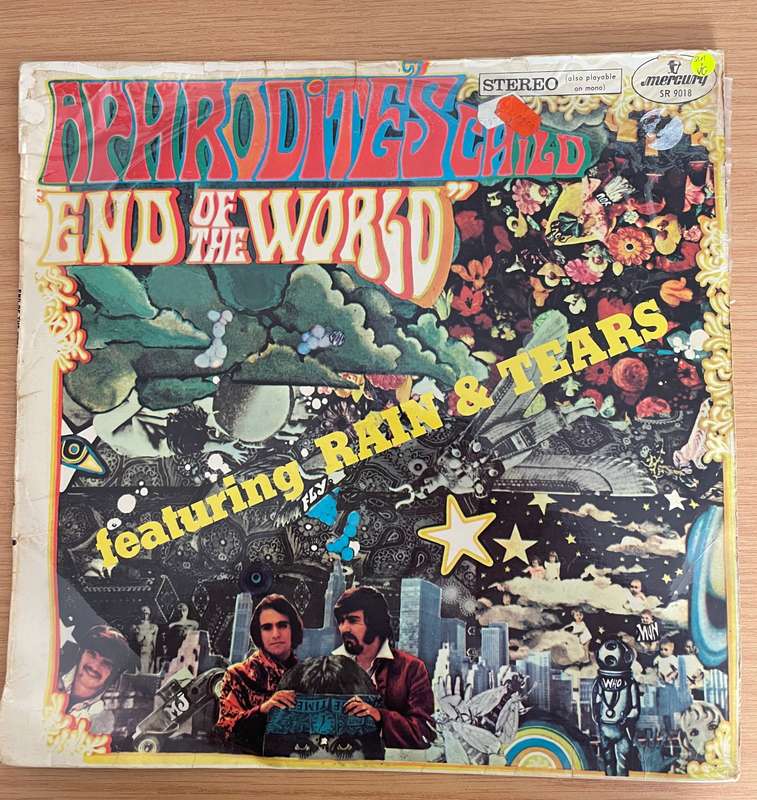 Aphrodite's Child  End Of The World (Rain & Tears) - Vinyl LP Record (VG)
