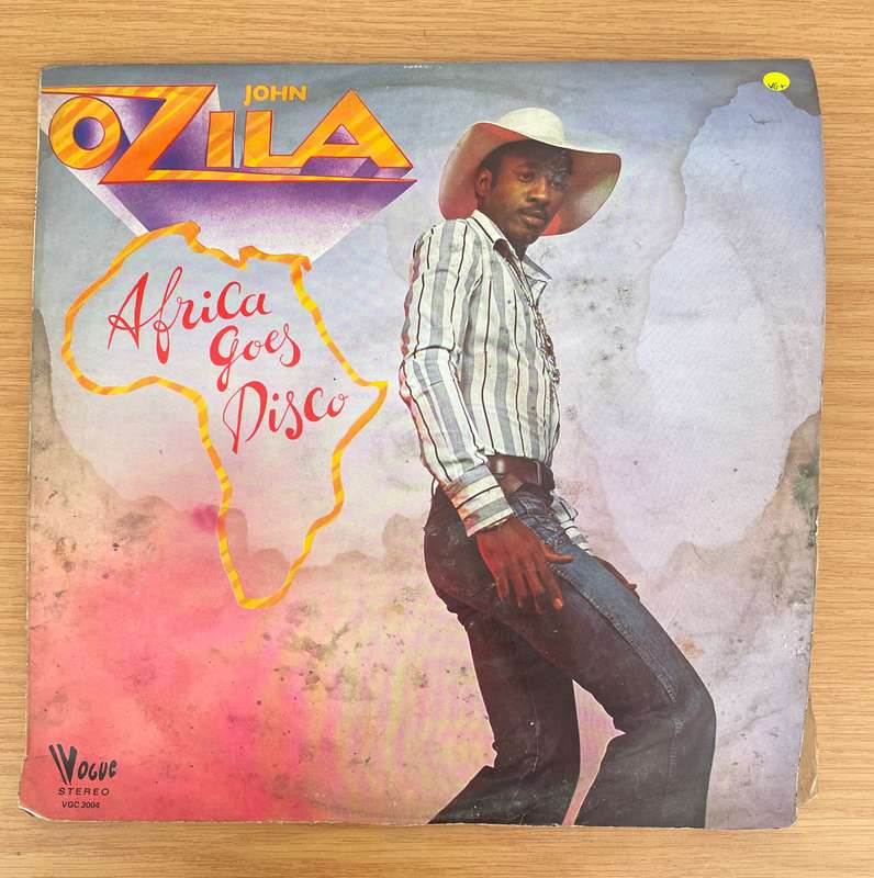John Ozila  Africa Goes Disco - Vinyl LP Record - Very-Good+ Quality (VG+) (verygoodplus)
