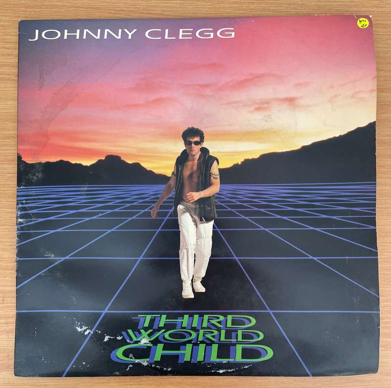 Johnny Clegg  Third World Child (with Lyrics) -  Vinyl LP Record - Very-Good+ Quality (VG+)