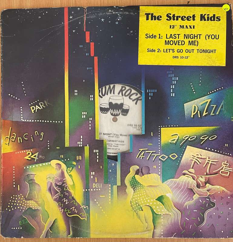 Street Kids  Last Night / Let's Go Out Tonight -  Vinyl LP Record (VG+) (D)