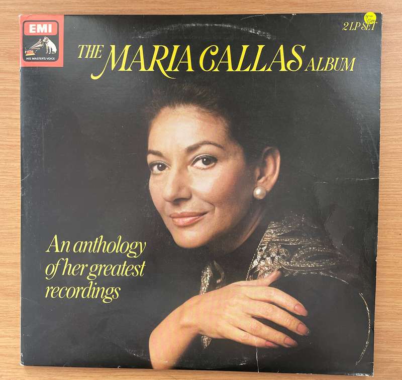 Maria Callas  The Maria Callas Album (with original lyrics sheet) - An Anthology Of Her Greate...