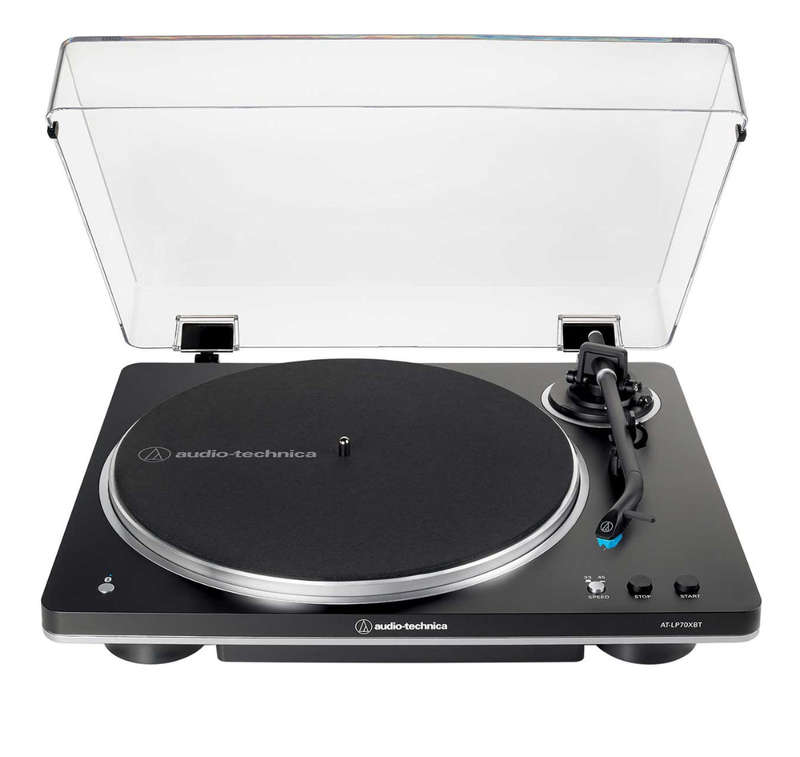 Audio Technica -  AT-LP70xBT- Bluetooth Fully Automatic Turntable (Black) - AT-LP70XBTBK (In Stock)