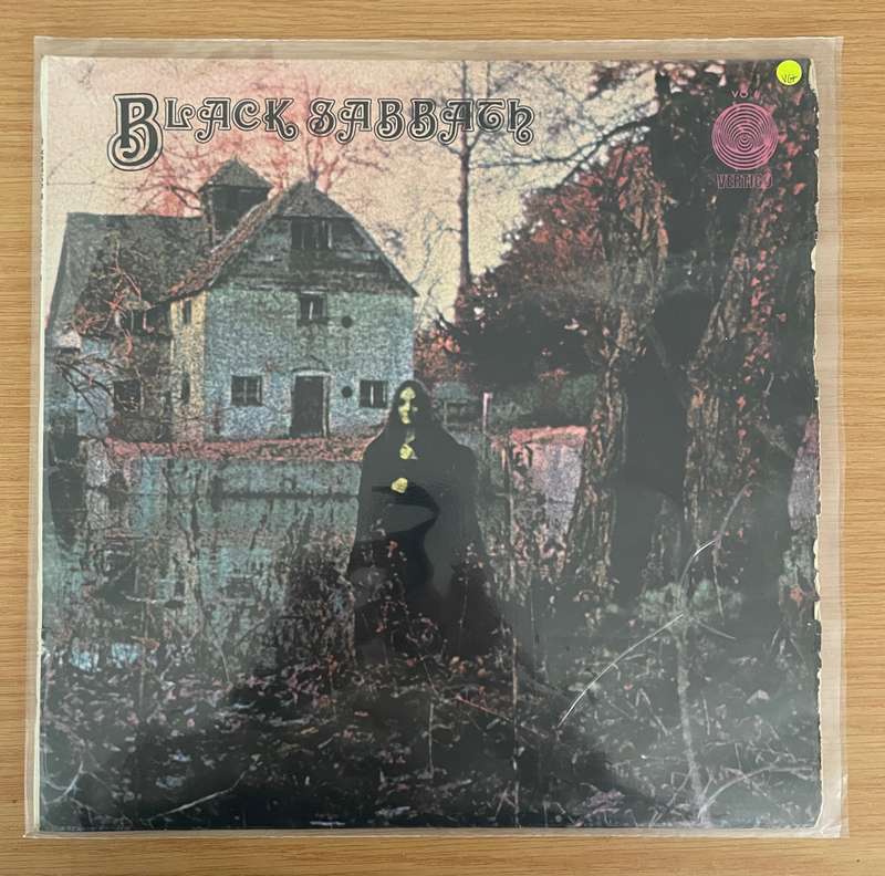 Black Sabbath  Black Sabbath  (V06) - Vinyl LP Record - Very-Good+ Quality (VG+) (verygoodp...