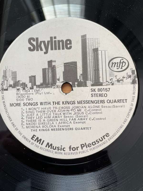King's Messengers Quartet - More Songs with the King's Messengers Quartet - Vinyl LP Record - Ver...