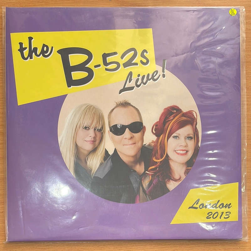 B-52's - Live in London 2013 - Double Vinyl LP Record (red coloured) - Near Mint Condition (NM) (...