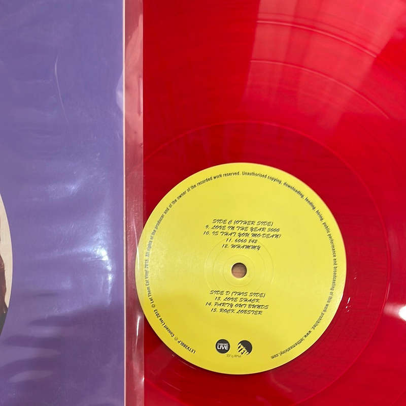 B-52's - Live in London 2013 - Double Vinyl LP Record (red coloured) - Near Mint Condition (NM) (...