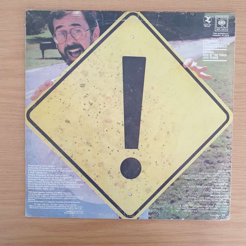 Bob James - Sign Of The Times - Vinyl LP Record - Very-Good+ Quality (VG+) (verygoodplus)
