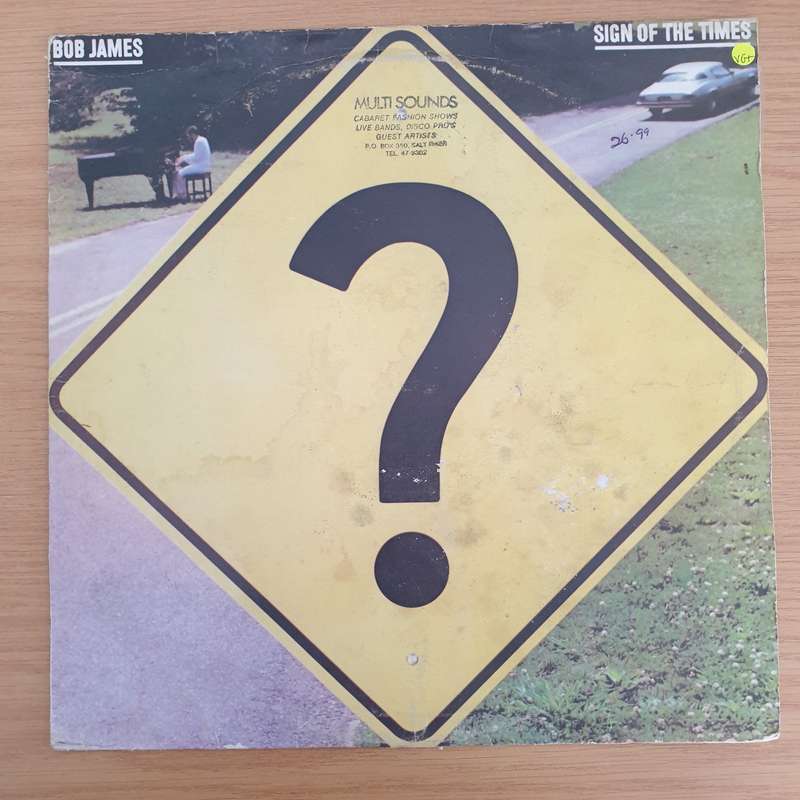 Bob James - Sign Of The Times - Vinyl LP Record - Very-Good+ Quality (VG+) (verygoodplus)