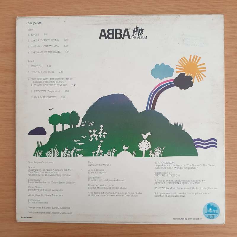 Abba - The Album - Vinyl LP Record  (G+)