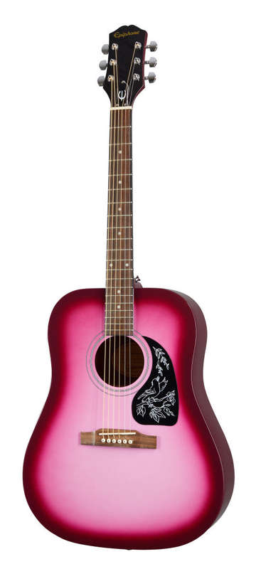 Epiphone Guitar - Starling Acoustic Guitar - Hot Pink Pearl (bobb) (EASTAR-HPP)