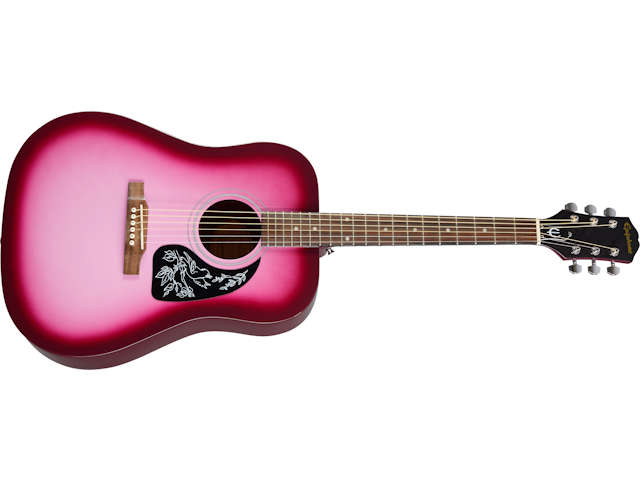 Epiphone Guitar - Starling Acoustic Guitar - Hot Pink Pearl (bobb) (EASTAR-HPP)