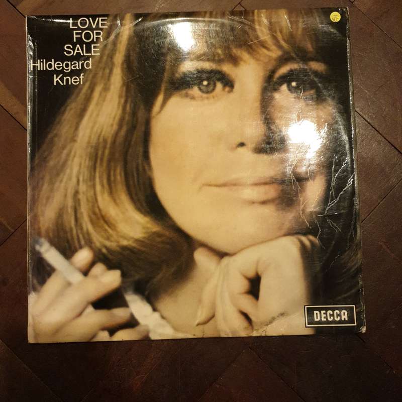 Hildegard Knef  Love For Sale - Vinyl LP Record - Opened  - Very-Good- Quality (VG-)