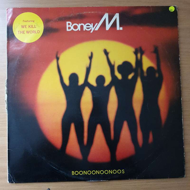 Boney M Boonoonoonos - Vinyl LP Record - Very-Good Quality (VG)