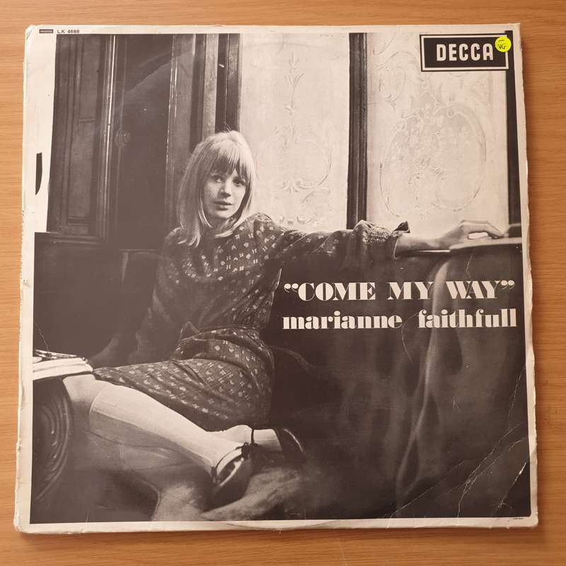 Marianne Faithfull  Come My Way - Vinyl LP Record - Very Good- Quality (VG-)