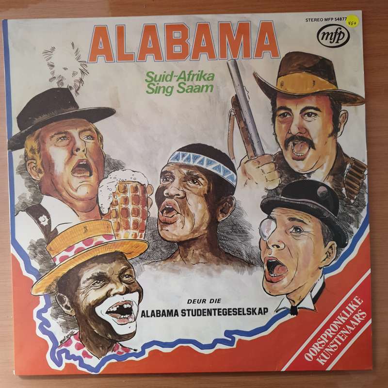 Alabama - Suid Afrika Sing Saam - Vinyl LP Record - Very-Good Quality (VG)