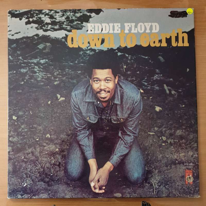 Eddie Floyd  Down To Earth -  Vinyl LP Record - Very-Good Quality (VG) (Vinyl Specials)