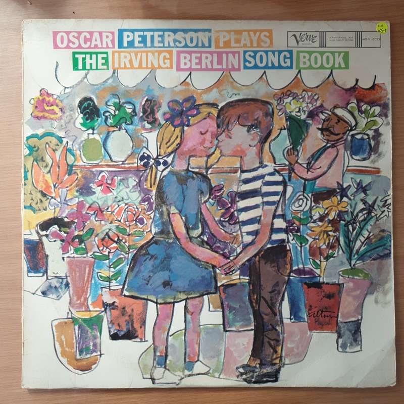 Oscar Peterson Plays The Irving Berlin Song Book  Vinyl LP Record - Very-Good+  Quality (VG+)