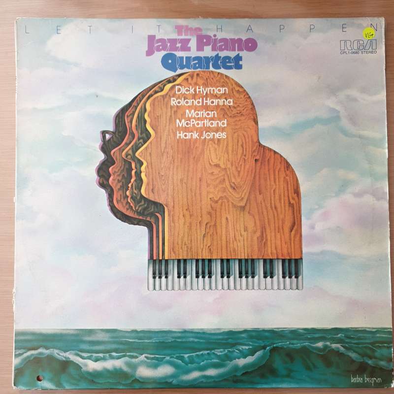 The Jazz Piano Quartet  Let It Happen - Vinyl LP Record - Very-Good Quality (VG+)