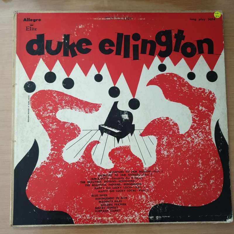Duke Ellington  Duke Ellington - Vinyl LP Record - Very-Good+  Quality (VG+)