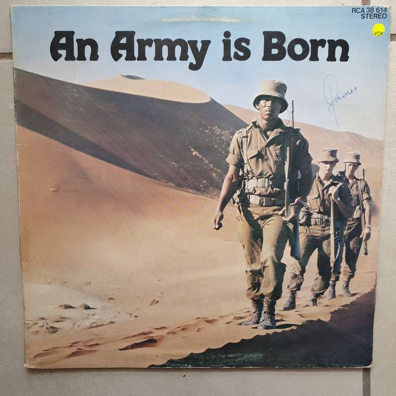 An Army Is Born with Picture/Lyrics  Vinyl LP Record - Very-Good+ Quality (VG+) (AN)